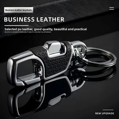 Vintage Style Metal Key Ring Promotional Heavy Duty Carabiner For Men