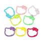 Cute Cat Design DIY Jewelry Alloy Metal UV Printing Eco-friendly Open