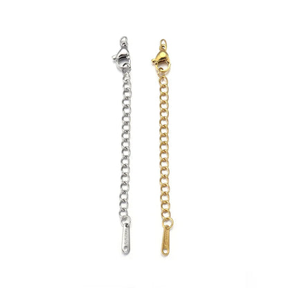 HONGTU HT Model 18K Stainless Steel DIY Jewelry Set 5cm Tail Chain