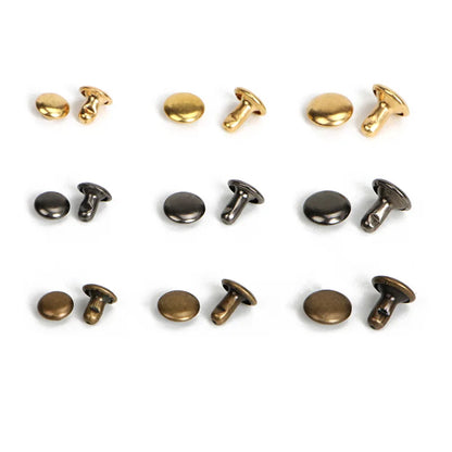 Special Bag Parts Accessories Double-Sided Stainless Steel Rivet Buckle