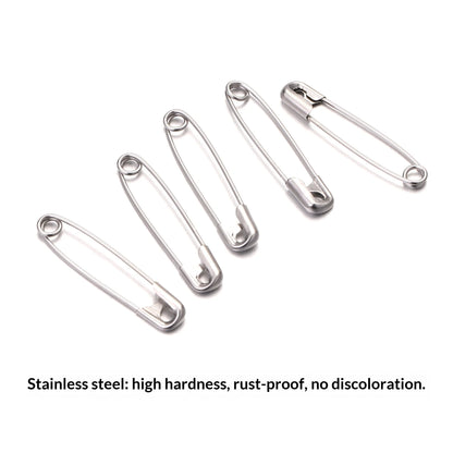 High-hardness Electroplated Stainless Steel Round Pins Cuff Brooches