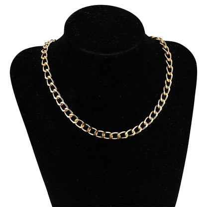 Hong TU HT 1m Cuban Hip Hop Thick Flat Metal Chain Bag Strap