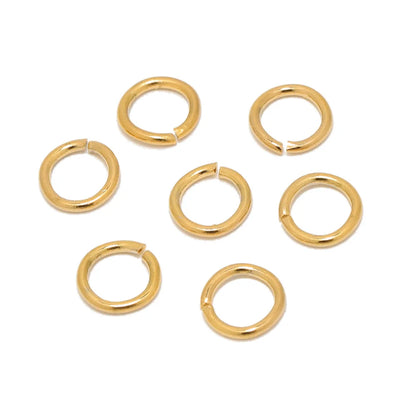 HONG TU F1315 18K Gold Vacuum Color Stainless Steel DIY Jewelry