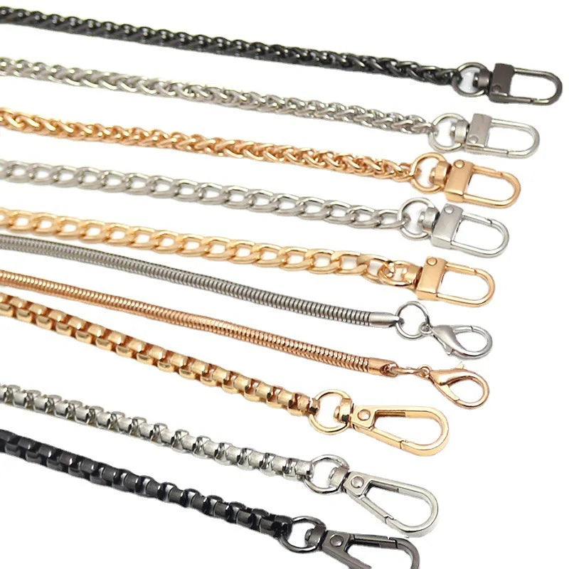 Hong Tu Universal Single Shoulder Snake Bone Chain Flat O Bag Chain