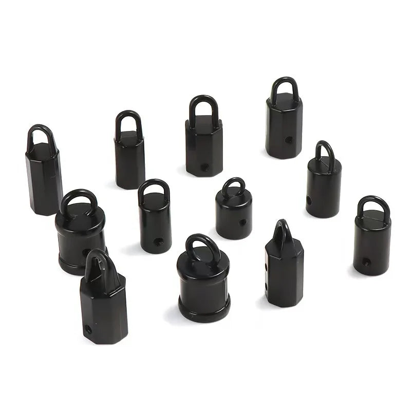 Meishi Hardware H1072 Mobile Phone Lanyard Electrophoresis Black Single