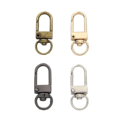 Classic Zinc Alloy U-shaped Door Luggage Key Dog Hanging Buckle