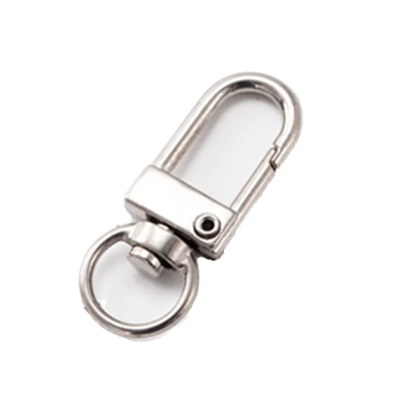Zinc Alloy 3-Door Hanging Buckle 25mm Metal Snap Hook For Jewelry DIY