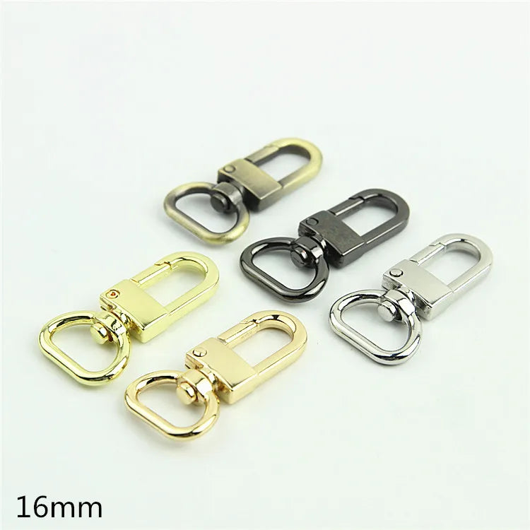 Luggage Bags Zinc Alloy Accessories D-Ring Clasps Middle-Plate Buckles