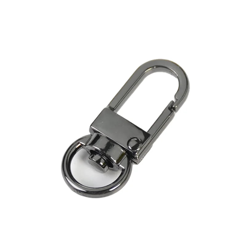 9mm Zinc Alloy Hanging Buckle Special Metal Rings Brass Plating SWivel