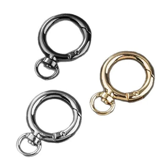 HT Model 0035 6mm Electroplated Zinc Alloy Spring Clasp Swivel Small