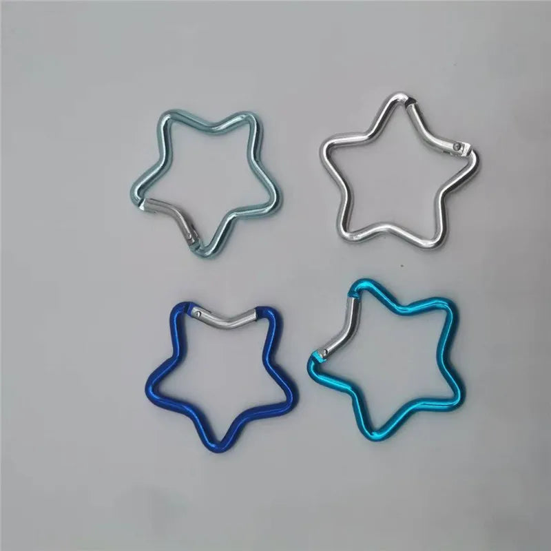 HT Brand HT Model Five-pointed Star-shaped Colorful Carabiner