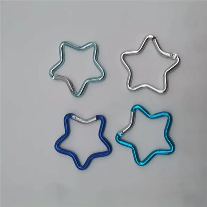 HT Brand HT Model Five-pointed Star-shaped Colorful Carabiner