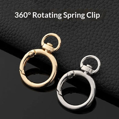 HT Model 0035 6mm Electroplated Zinc Alloy Spring Clasp Swivel Small