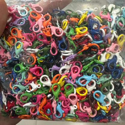 Korean-style Baking Paint Rainbow Lobster Clasp Buckle DIY Jewelry