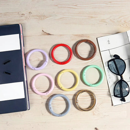 33mm Strong Spring Buckle Key Chain Color Painted Plating Technique