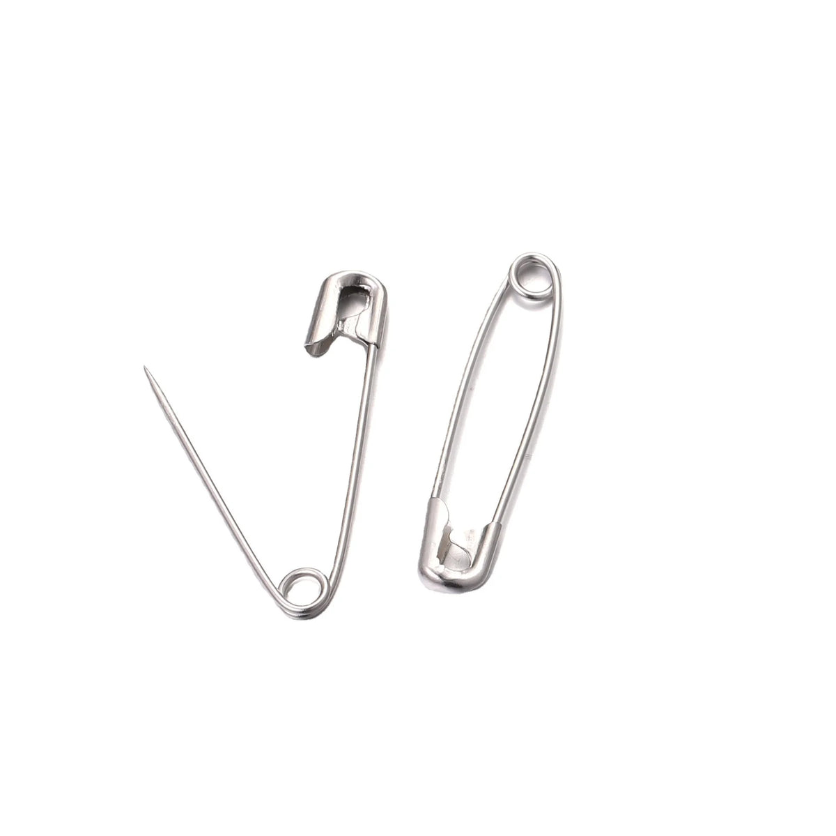 High-hardness Electroplated Stainless Steel Round Pins Cuff Brooches