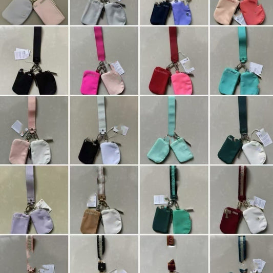 Cross-Border Multifunctional Coin Purse Wrist Bag - Card Storage