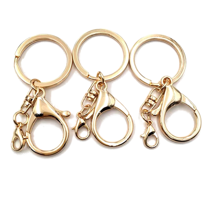 Zinc Alloy Lobster Clasp Key Hook - DIY Keychain Hardware