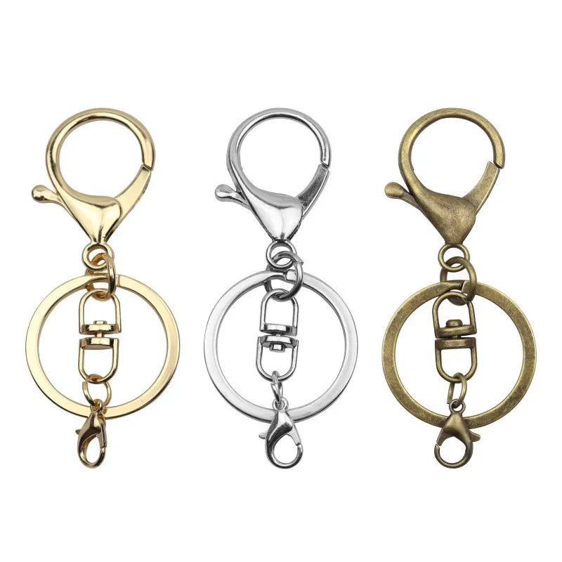 Zinc Alloy Lobster Clasp Key Hook - DIY Keychain Hardware